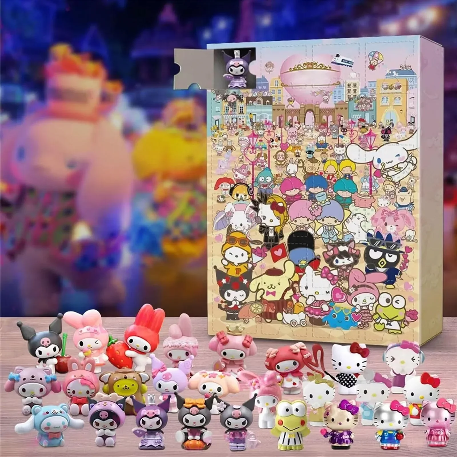 Sanrio Anime Hello Kitty Hallo - Advent Calendar Gift ulasan dan harga