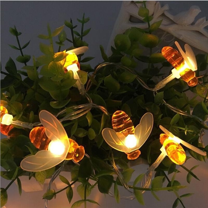 10 LED Honey Bee Led String Fa - Led Fairy String Lights ulasan dan harga