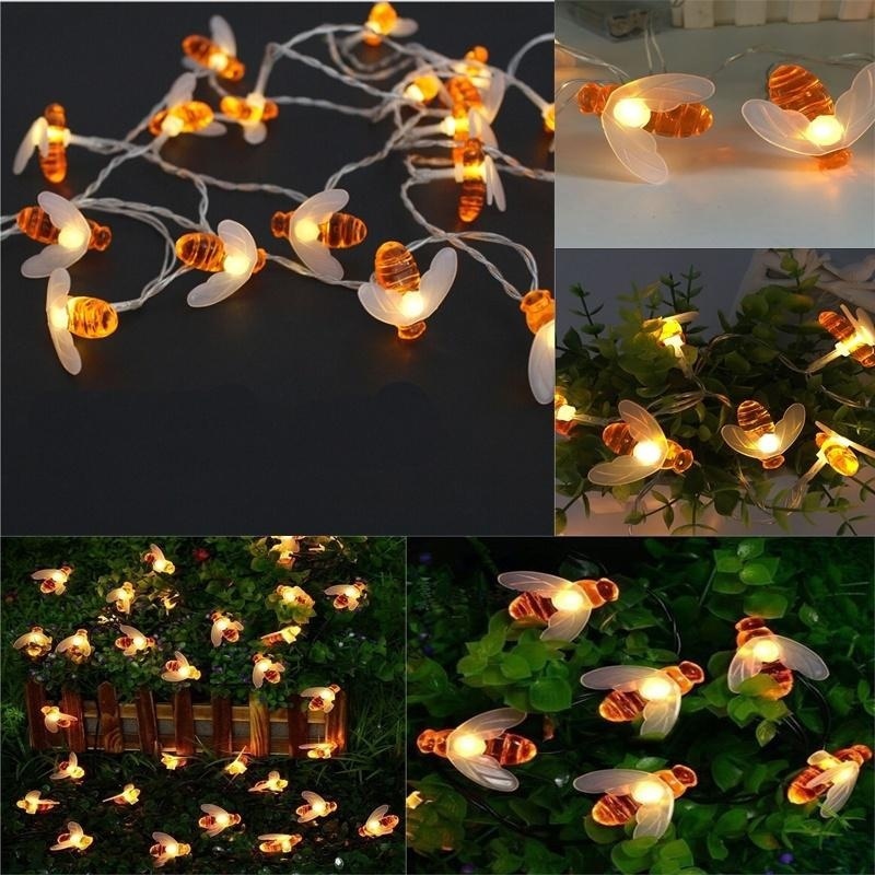 10 LED Honey Bee Led String Fa - Led Fairy String Lights ulasan dan harga