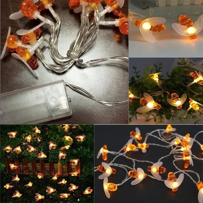 10 LED Honey Bee Led String Fa - Led Fairy String Lights ulasan dan harga