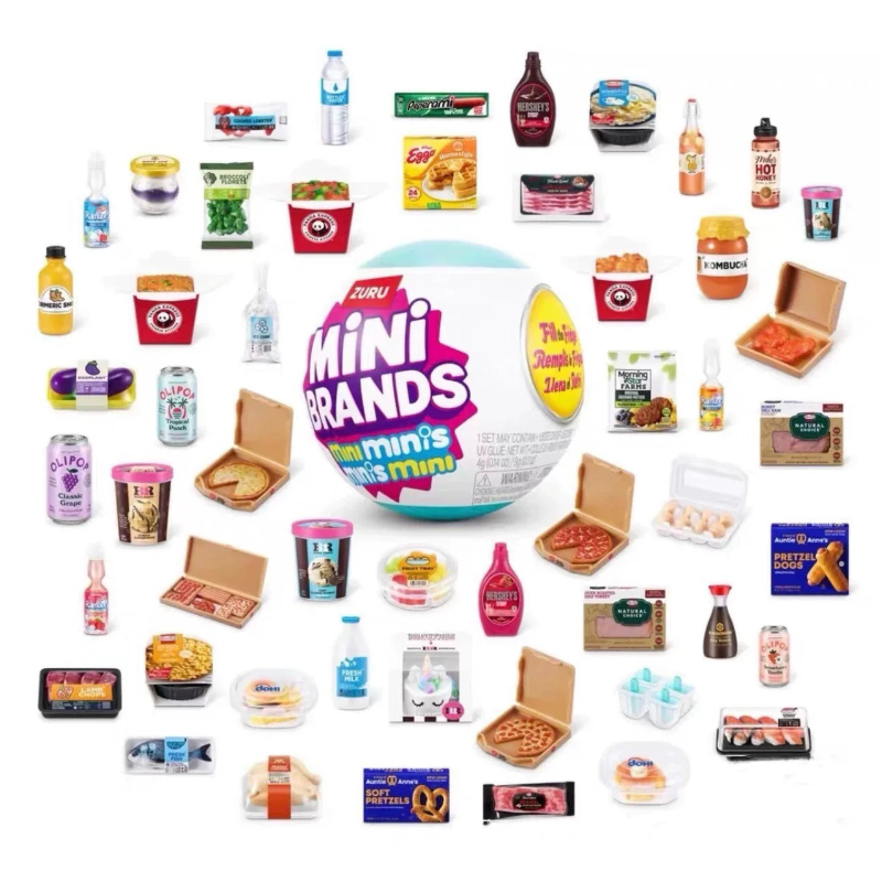 Mini Brands Fridge Mystery Bal - Ornament Ball Set ulasan dan harga