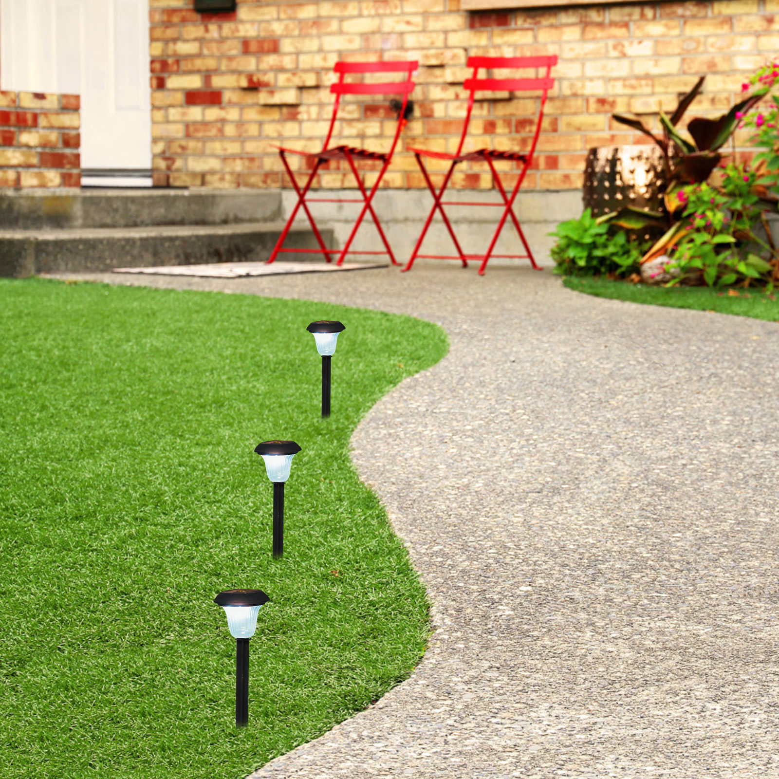 10Pcs Lawn Light Accessories P - Christmas Lights Outdoor ulasan dan harga