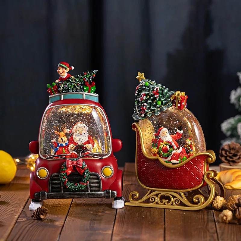 Santa Claus Christmas Music Bo - Snow Globe Musical ulasan dan harga