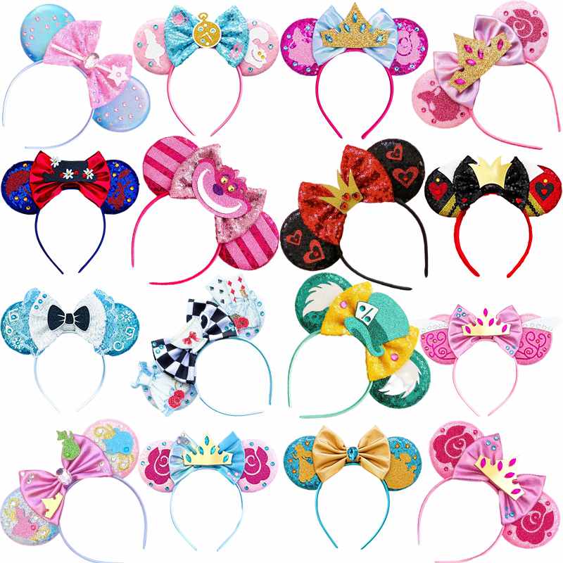 Disney Alice In Wonderland Ear - Ribbon Bow Gift ulasan dan harga