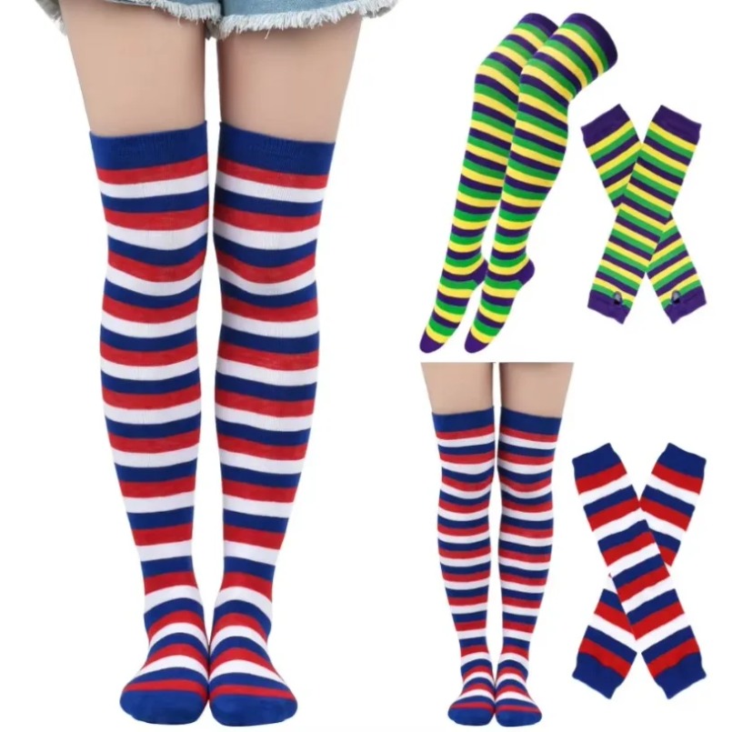 Women Thigh High Socks Arm Sle - Christmas Stocking Hanging ulasan dan harga