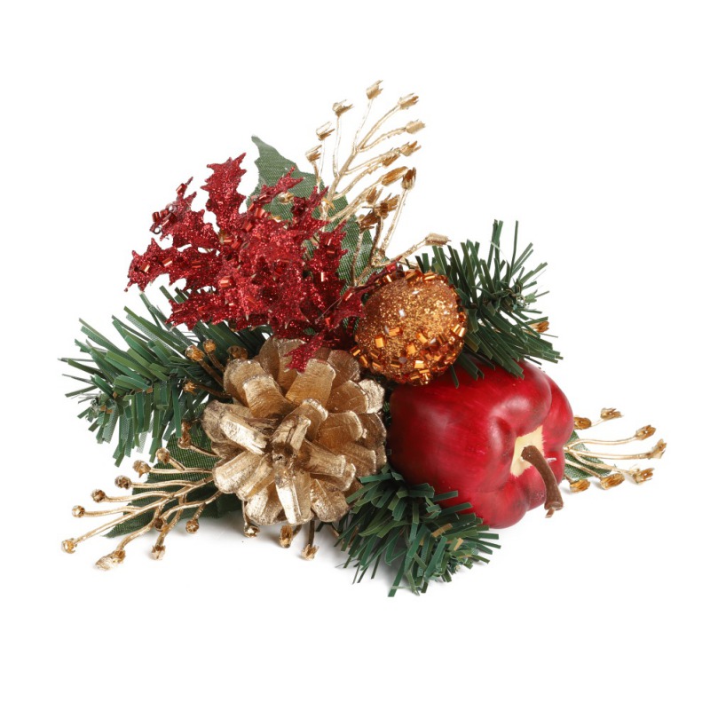 Artificial Pine Stems Fake Pin - Christmas Wreath Fake ulasan dan harga