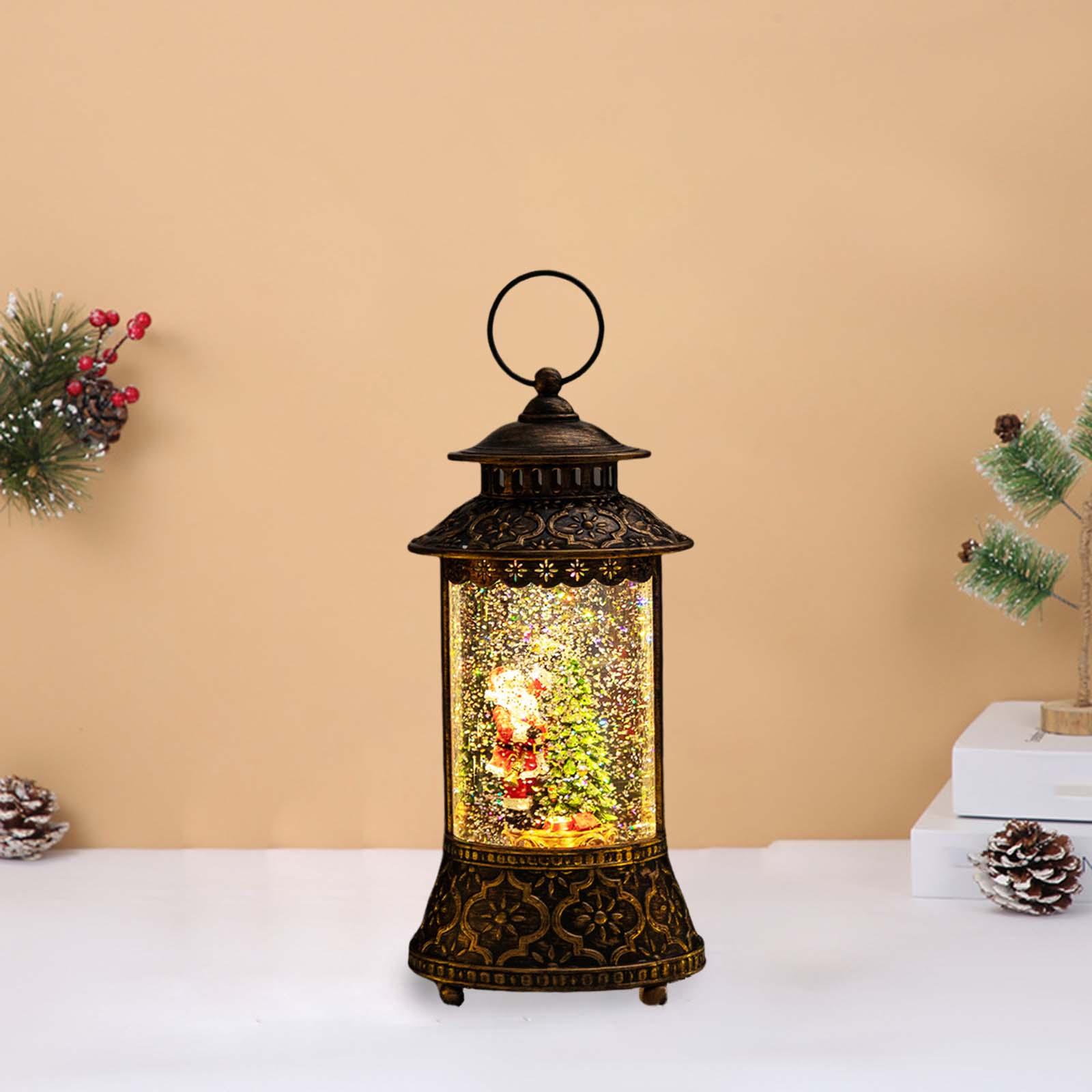 Snow Globe Lantern Lighted Mus - Snow Globe Musical ulasan dan harga