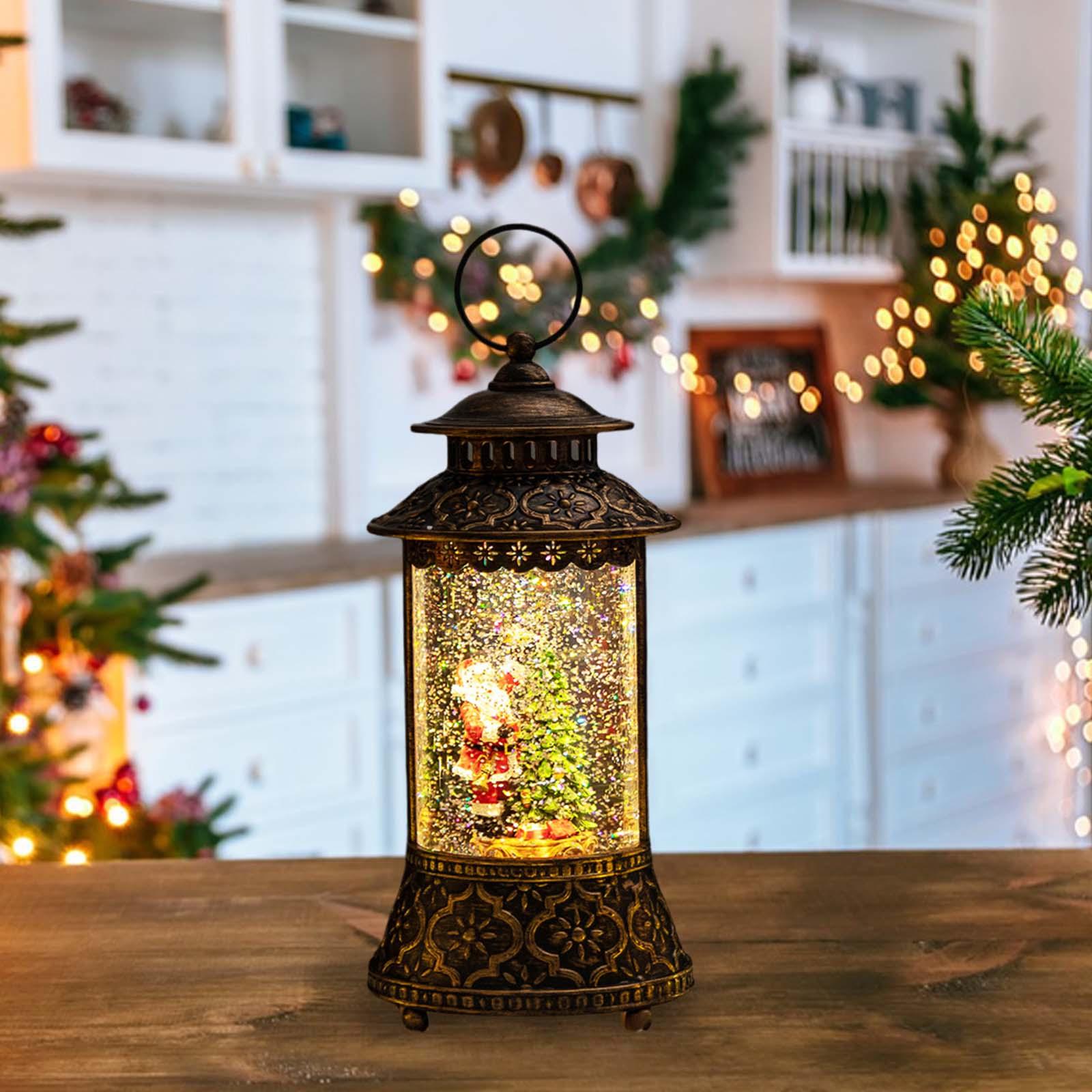 Snow Globe Lantern Lighted Mus - Snow Globe Musical ulasan dan harga