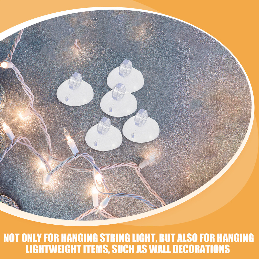 400Pcs Strong Reusable Sucker  - Christmas Lights Outdoor ulasan dan harga