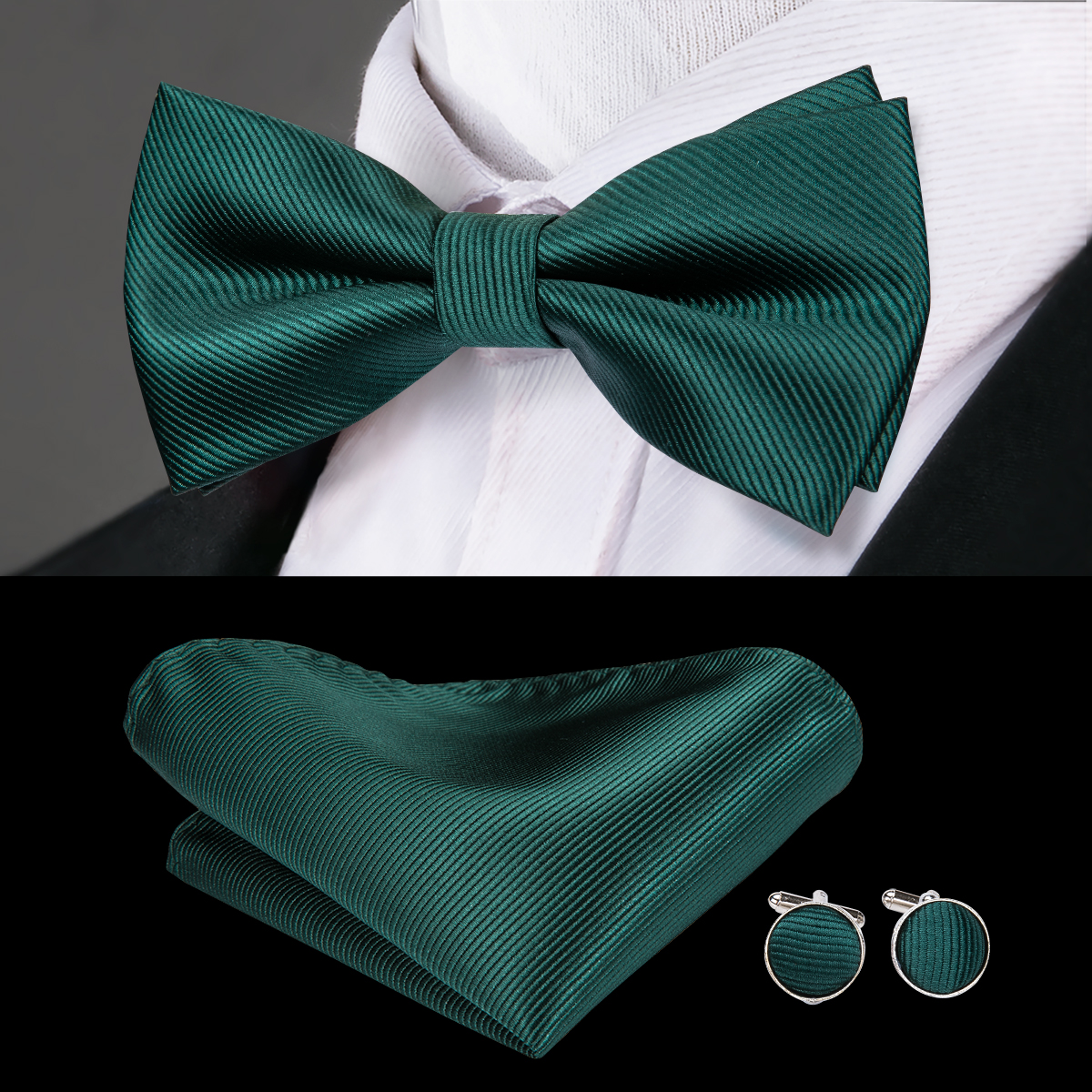Hi-Tie Christmas Green Bow Tie - Christmas Throw Blanket ulasan dan harga