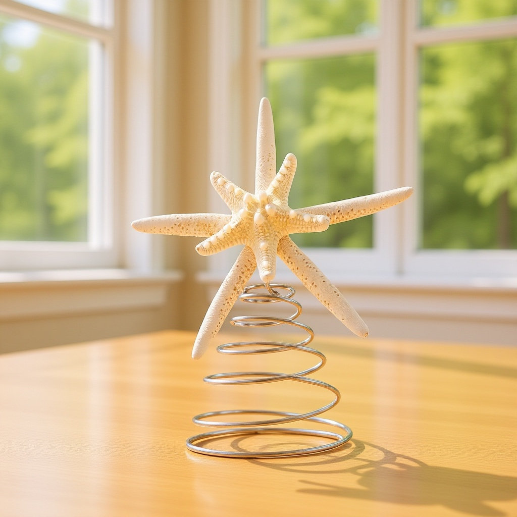 Beach-Themed Christmas Tree To - Star Tree Topper ulasan dan harga