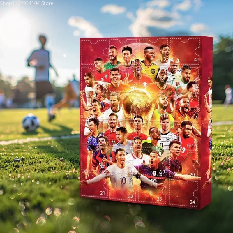 2026HOT Soccer Star Countdown  - Advent Calendar Gift ulasan dan harga