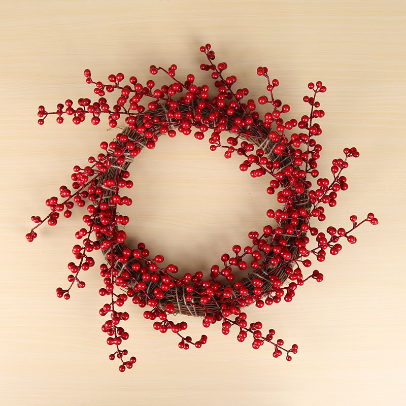 Artificial Berry Branch Decora - Christmas Wreath Fake ulasan dan harga