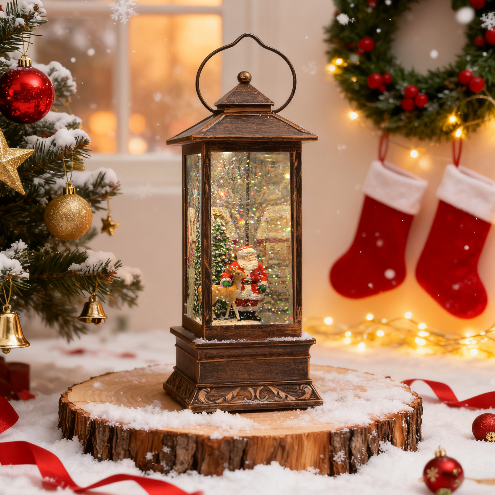 2025 Christmas Gift Musical Sn - Snow Globe Musical ulasan dan harga