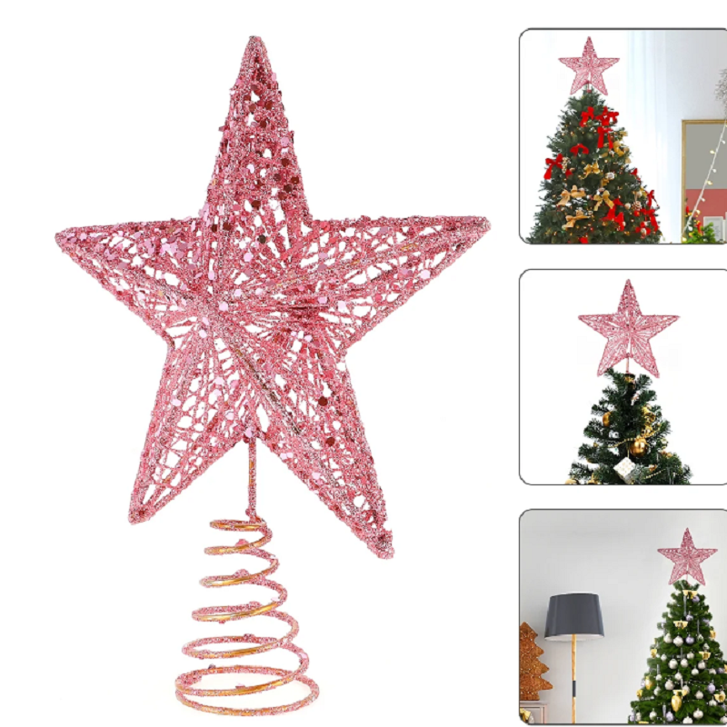 20Christmas Tree Topper Star G - Star Tree Topper ulasan dan harga
