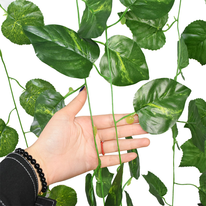 2.3m Silk Leaves Fake Creeper  - Led Fairy String Lights ulasan dan harga