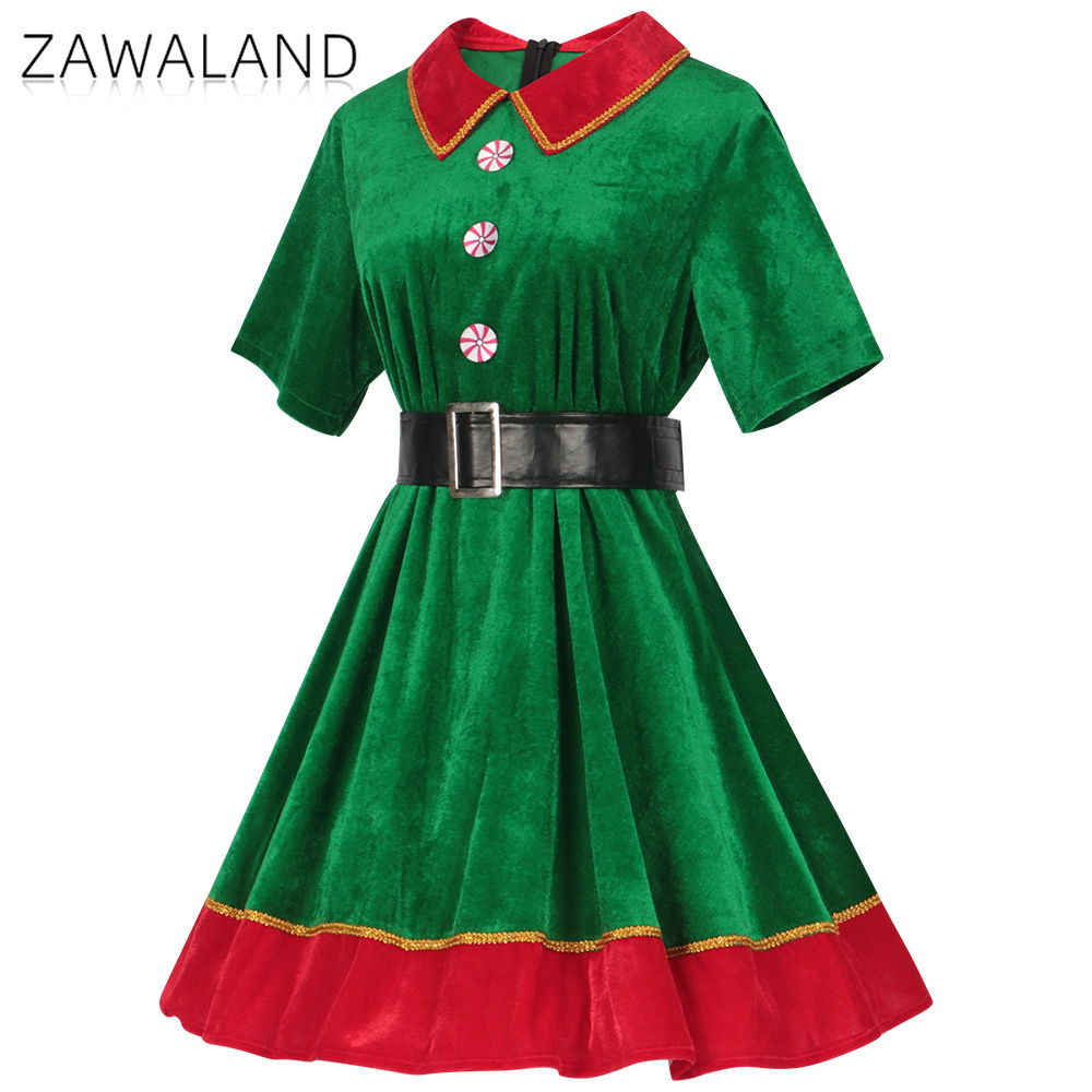 Christmas Elf Cosplay Costume  - Elf Costume Christmas ulasan dan harga